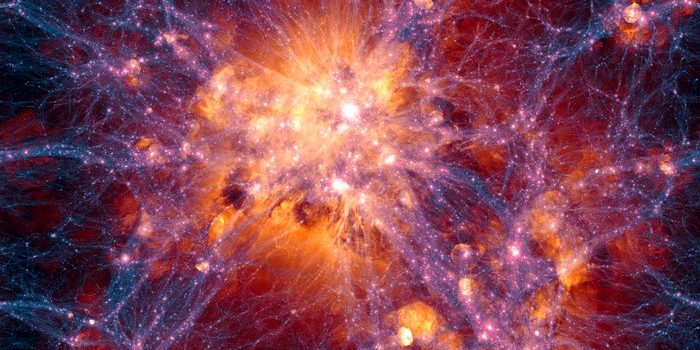 Illustris Simulation of the Large-Scale Structure of the Universe