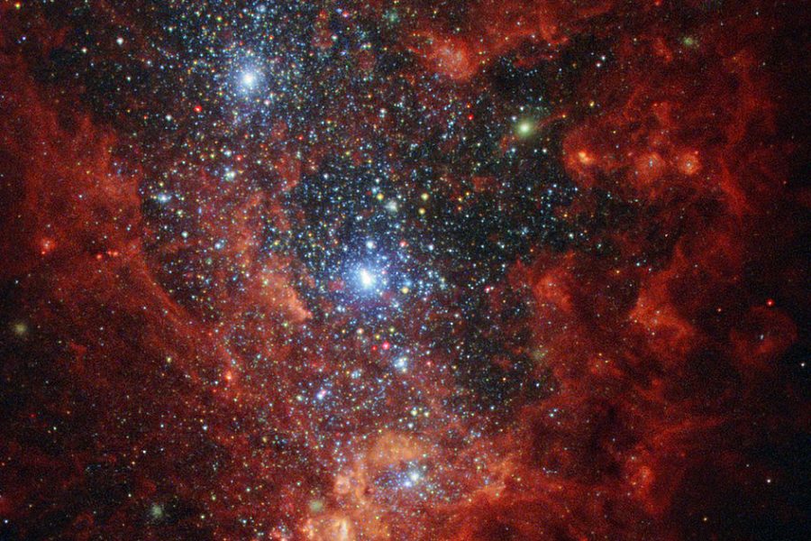 Hubble image of NGC 1569